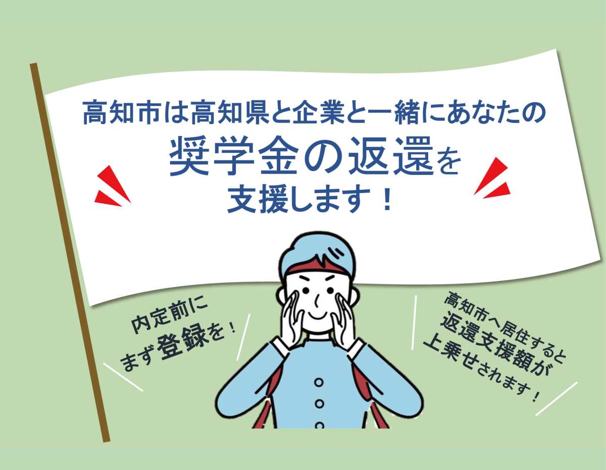 こうち奨学金返還支援事業