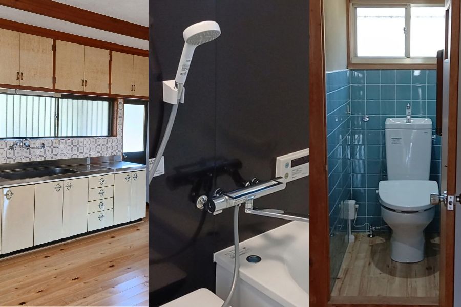 とても綺麗な水回り