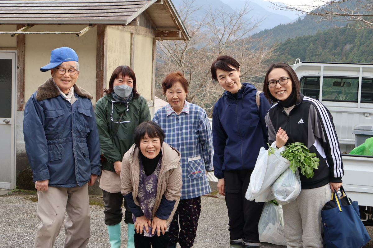 作業後の集合写真