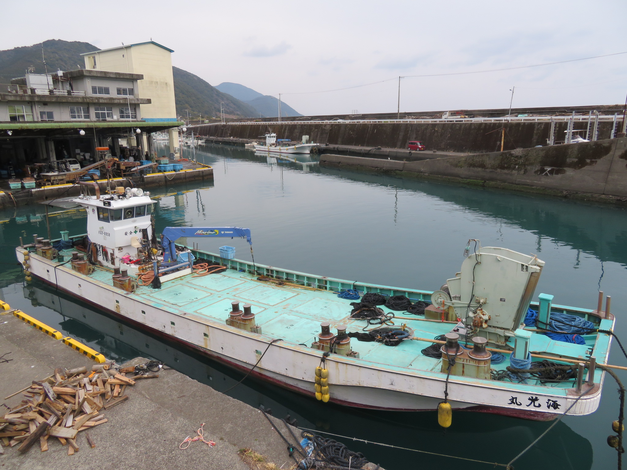 佐喜浜大敷組合が所有する漁船