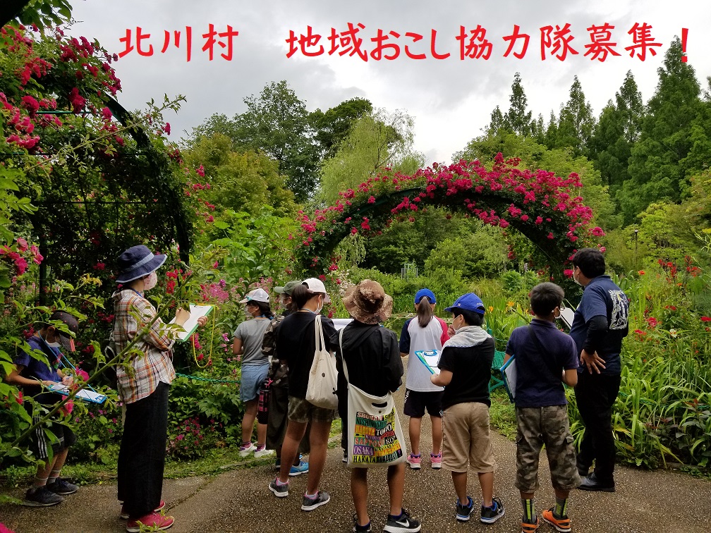 【北川村】特色ある子育て教育環境の樹立/地域おこし協力隊を募集します。