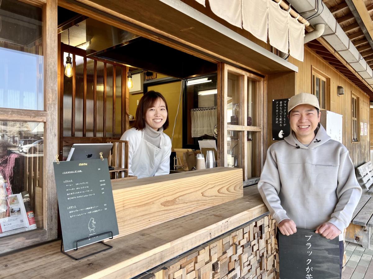 井上さん（左）と篠田さん（右）