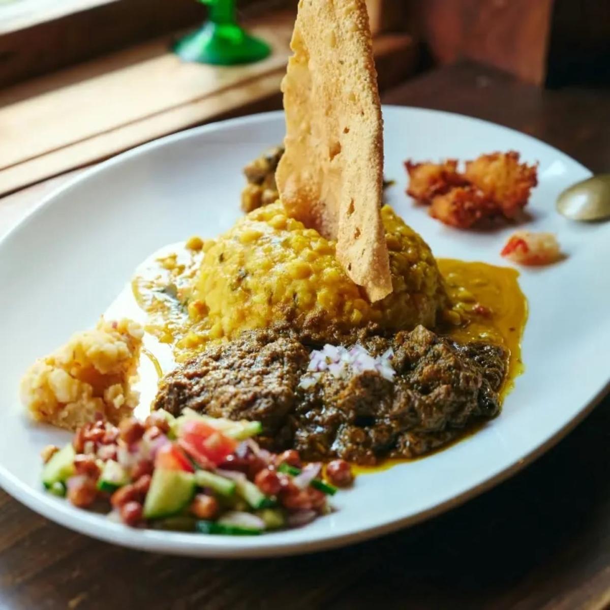 自慢の無水カレー：Shanti