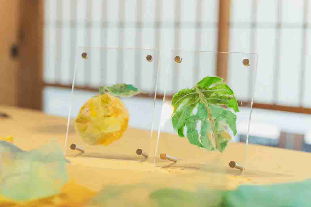 和紙クラフト作品