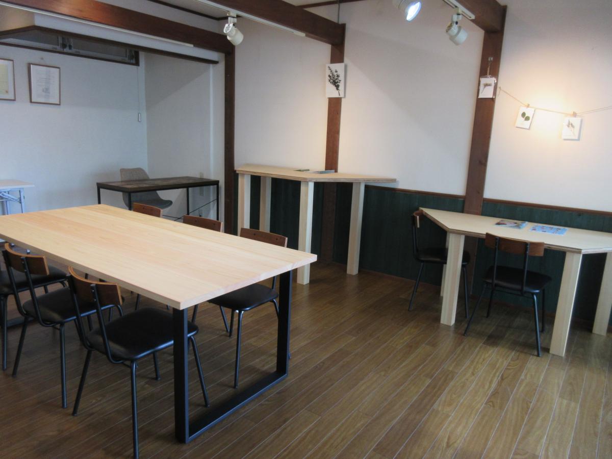 四万十ひのきのテーブル