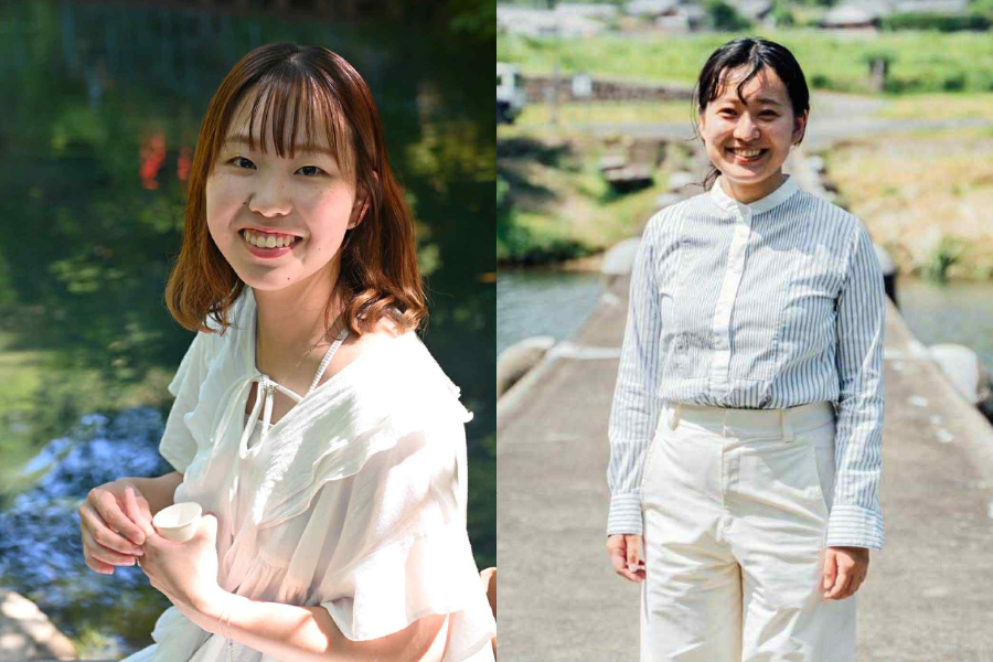 （左）岩﨑さん（右）三木さん