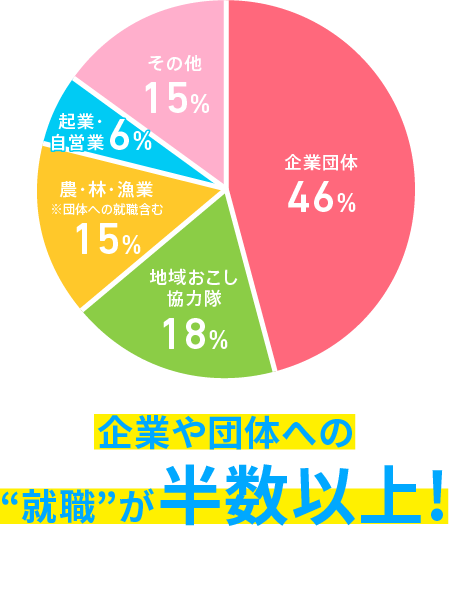 移住者の就業状況